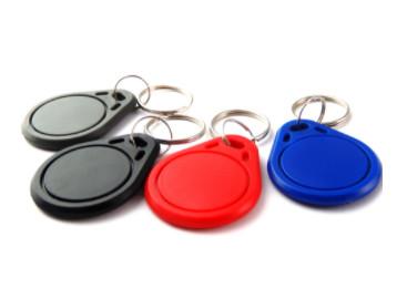 China UHF RFID Keyfob 860 zum Ausweis 960MHZ für Zeit-Anwesenheits-und Zugriffskontrollsystemschlüsselkette, Keyfob-Umbau zu verkaufen