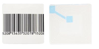 중국 바코드 광택지 8.2mhz RF EAS 보안은 스티커 반대로 도둑질을 레테르를 붙입니다 판매용