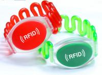 Κίνα Κλασική 1K RFID σκληρή ετικέττα Wristband ABS 13.56MHz  για την πισίνα προς πώληση