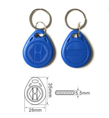 China Glue Bonding EM4305 RFID Tag Writable 125khz RFID Tag Keyfobs IOS11784 for sale