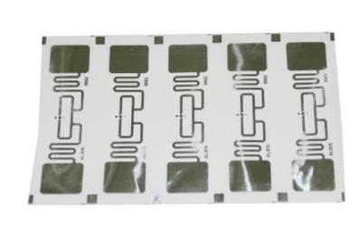 Cina Higgs 9 RFID stampabile passivo etichetta l'intarsio in rotolo 21.2X73.5mm in vendita