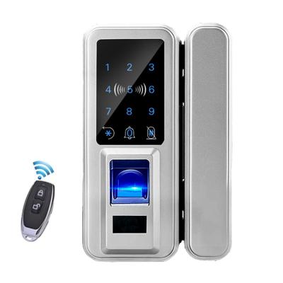 China Sliding Glass Door Fingerprint Lock with Remote Control ES2205S for sale