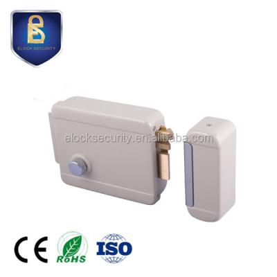 China Single Cylinder Smart Rim Lock, ISEO Rim Lock Door 12V 148 x 107 x 55mm for sale