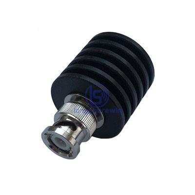 China IP60 Free Samples BNC Male Plug Indoor Connector DC-3GHZ Step Down VSWR 50ohm 5W Termination Dummy Load for sale