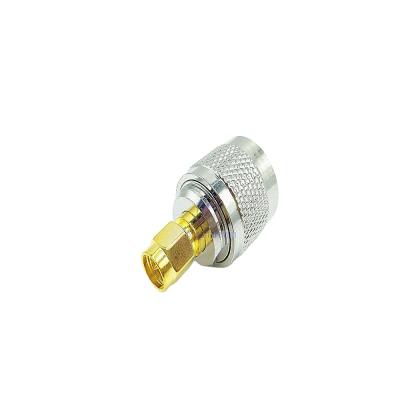 China RF Coaxial RF Converter RF N Plug Male To Straight SMA Male Plug Adapter for sale