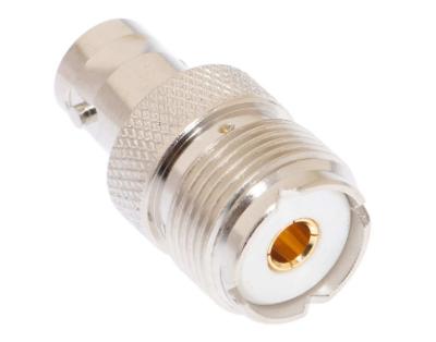 China High Quality RF Coaxial RF Coaxial Female Jack BNC to Female SO-239 UHF Adapter Connector RF Adapter for sale