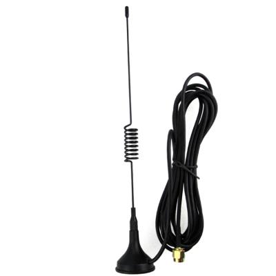 China Factory Wholesale Price WIFI/GPRS /2.4G/3G/4G/433 Small Plastic Sucker Factory SMA-Male Interface High Gain Antenna for sale