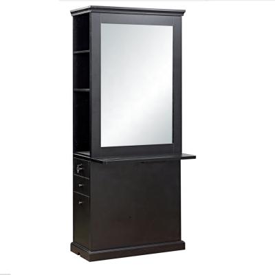 China Foshan Modern Large Factory High Quality Hair Salon Led Styling Mirror Stations For Hair Salon for sale