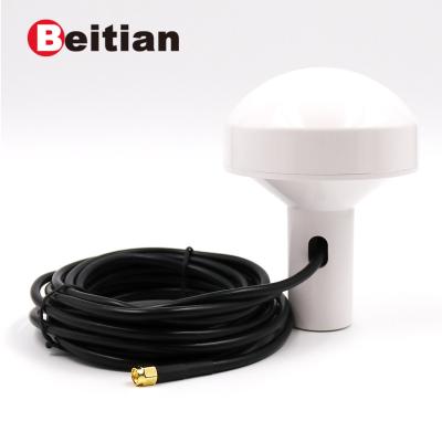 China Beitian GNSS antenna, 2.8V-5.0V, RG58 cable, SMA-J connector, BDS GALILEO GLONASS GPS antenna, 5m BN-705AJ BN-705AJ for sale