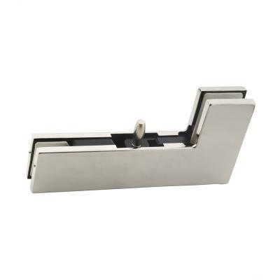 China Modern Glass Door Hardware Stainless Steel Flange Glass Patch Glass Door Fittings for sale