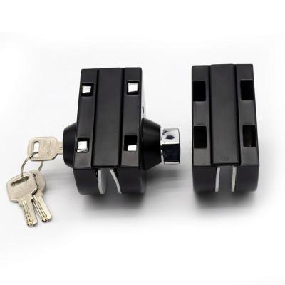 China 201SS or 304SS JL-403 NO--Drill Glass Door Lock for 12mm Glass Inch Turn Glass Door Lock for sale