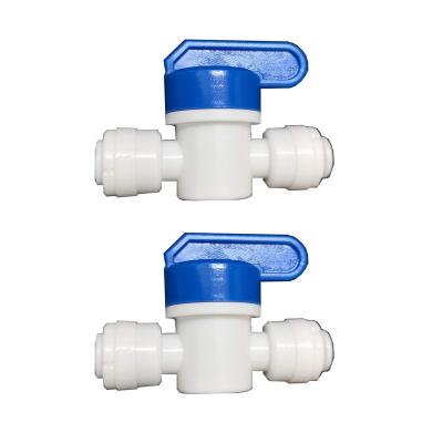 China Household RO water purifier push to connect tube fittings 1/4