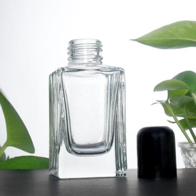 China Square Mist Spray 5ml 10ml 20ml 30ml Cosmetic Wholesale Clear Luxury Empty Glass Perfume Bottle for sale