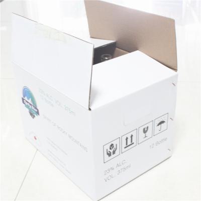 China Other with logo colored large size custom cardboard packing corrugated box for sale