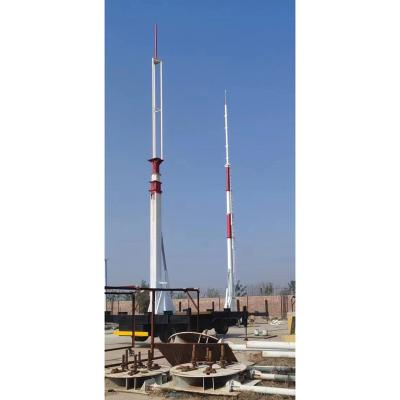 China Telescopic Antenna Mast Mobile Communication Pole / GSM Telescopic Antenna Mast Tower Price for sale