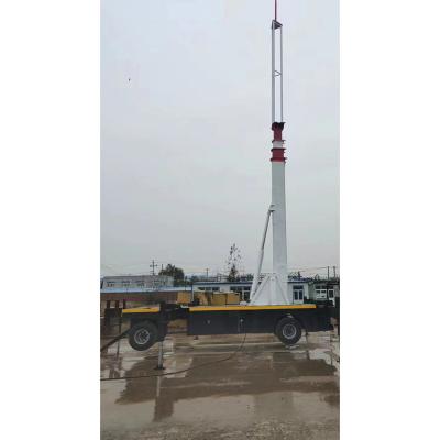 China telescopic antenna mast telecommunication mobile tower and telescopic antenna mast for sale