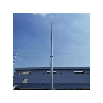 China Outdoor Structure Lightning Rod Tower 20 Meter Hot Dip Galvanized Lightning Rod Tower for sale