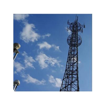 China Mobile Communication Tower 300 Feet Alone Stand Four Legs Tevelisions 5ghz Radio Transmission Antenna BTS Base Station Mast Angular Pure Steel Tower for sale