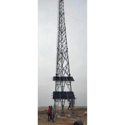 China Mobile Communication Tower Suppliers Tube Galvanized Factory Angular Lattice Manufacturers 3 Types 60m Steel Leg Telecom Tower Telecommunication for sale