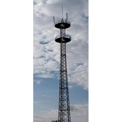 China Steel Telecom Tower 4 Leg Mobile Communication Tower Tubular 20m 25m 30m 35m 40m 42m 45m 48m 50m 60m 65m for sale