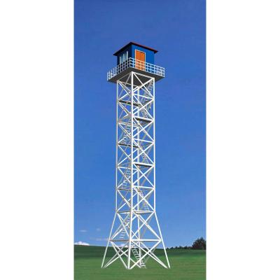 China 25m outdoor hot dip galvanized with mine counter protection watchtower for grazing for sale