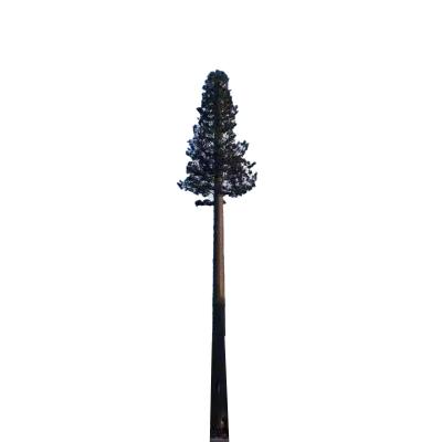 China 20m 25m 30m 35m 40m 45m 50m 55m 60m Gsm Outdoor Artificial Pine Branches Galvanized Communication Camouflage Steel Tower for sale