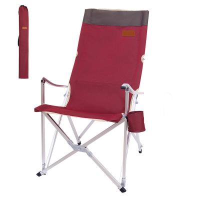 China Foldable Lightweight Foldable Chair Cheap Lightweight Camping Folding Chair With Armrests And Mesh Cups for sale