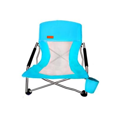 China Manufacturer Luxury Steel Wholesale Beach Chairs Foldable Lightweight Explosion Beach Chairs for sale