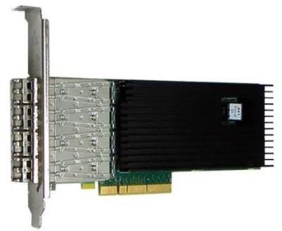 China Quad Port Fiber SFP+ 10 Gigabit Ethernet PCI Express Server Adapter SILICOM PE310G4I71LB-XR for sale