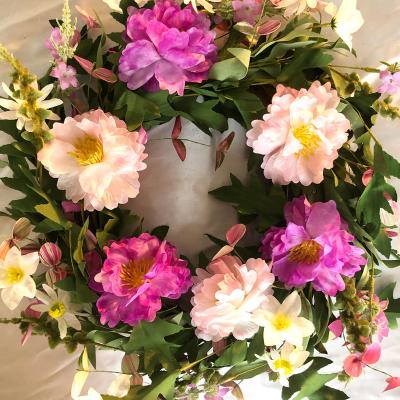 China Minimalist Custom Wholesale Flower Wreath Bouquet Eco-Friendly Christmas Thanksgiving for sale