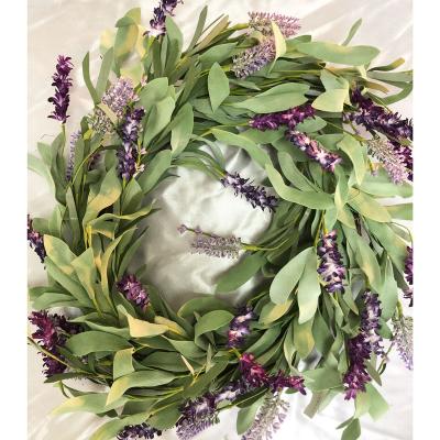 China Minimalist Custom Wholesale Garland Bouquet Eco-Friendly Wreath For Front Entrance Christmas Thanksgiving for sale