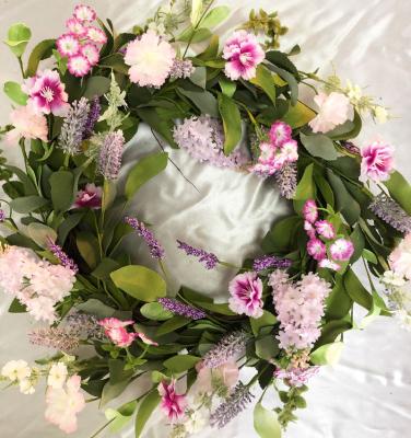 China Minimalist Custom Wholesale Vine Wreath Bouquet Eco-Friendly Christmas Thanksgiving for sale