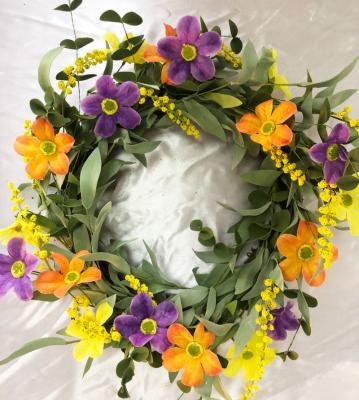 China Minimalist Custom Wholesale Wire Wreath Bouquet Frame Eco-Friendly Thanksgiving for sale