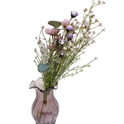 China Plastic Fabric Iron Foam Dried Decoration Use For Dried Flower Bouquets Flower Decor Bouquet for sale