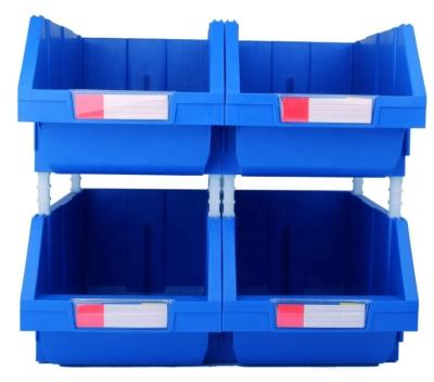 China Sustainable Customized Plastic Stack And Hang Trash Can And Storage Box for sale