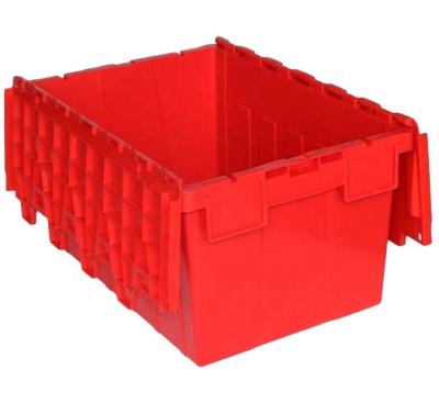 China Solid Box Industrial Stackable And Plastic Nesting Storage Bins Plastic Box Packaging for sale