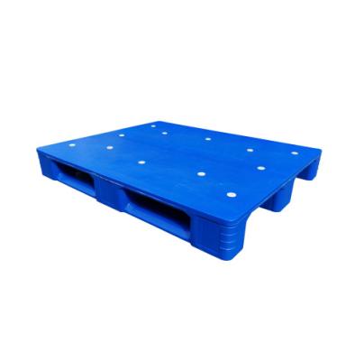 China ISO 9001 / 14001 Euro single face hape single faced plastic pallet for pallet racking systems for sale