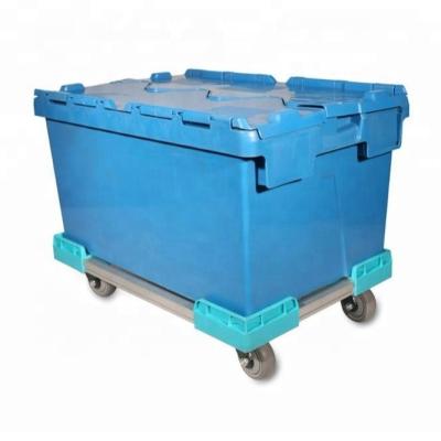 China Eco - Friendly Chinese Manufacturer Quality Plastic Container Mobile Carts for sale