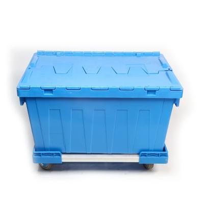 China High quality eco-friendly aluminum 4-wheel crate cart for sale