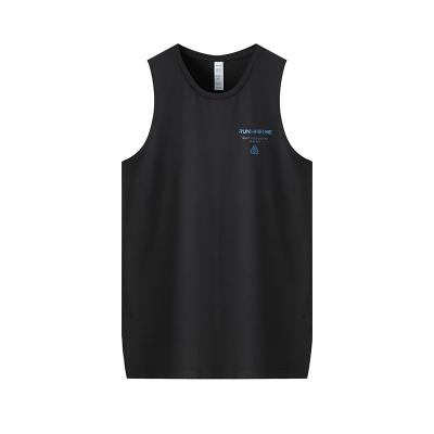 China Quick Dry 2024 Outdoor bodybuilding fitness mens tank tops breathable casual sport gym vest for sale