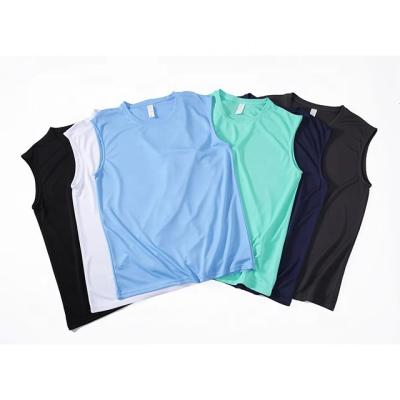 China Shirts & Tops cheap high-quality 2024 ventilate summer basketball vest mesh quick drying men women sports shirt vest for sale