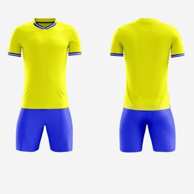 China Sets 2024 New Custom Thailand Soccer Team Jersey Blank Football Soccer Jersey Quick Dry Men Football Uniform Set for sale