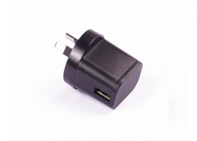 China Leistungsfähigkeit des C-Zecken-Zustimmung USB-Wechselstrom-Wand-Adapter 5W 5V 1Amp AU Stecker-Niveau-VI zu verkaufen