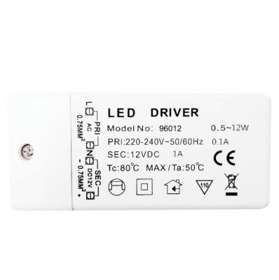 China 110-240VAC hoher PF 12W LED Fahrer für LED-Streifen, GS-COLUMBIUM-CER Zustimmung zu verkaufen