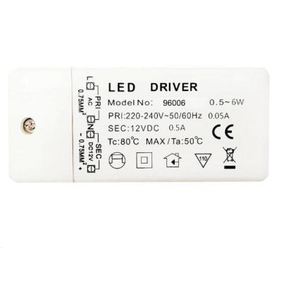 China Stromversorgung konstante Spannung hohe PF 6W 12V0.5A LED für LED-Noten-Licht zu verkaufen