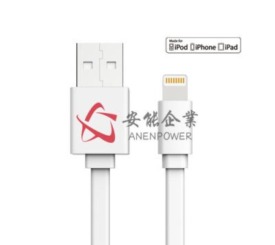 China Datenübertragungs-Kabel USBs 2,0 beleuchtendes für IPad/IPhone/IPod, aktualisiert entsprechend IOS zu verkaufen