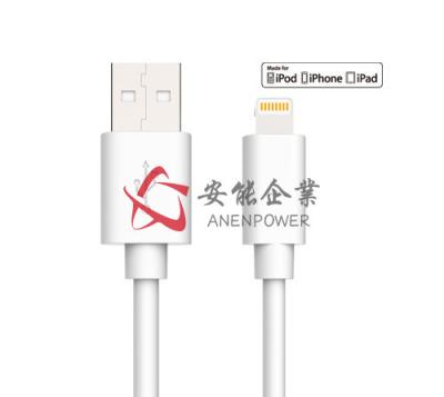 Chine synchronisation et charge à grande vitesse maximum de câble de données de 2.4A USB pour IPad/IPhone/IPod à vendre