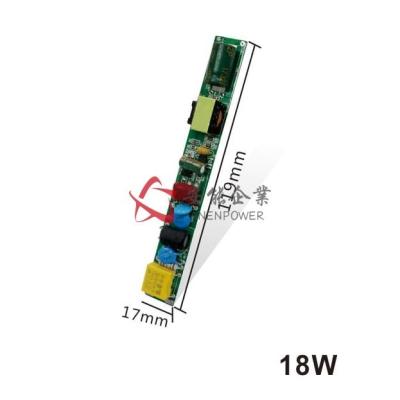 China Stromversorgung 260mA 18W GS T8 T5 T10 LED Leuchtröhre-LED CER TUV bescheinigt zu verkaufen