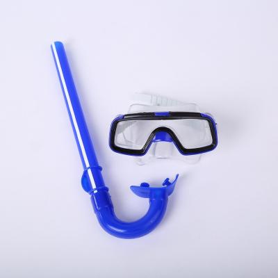 China Scuba Diving Kids Diving Equipment Wide Face Scuba Snorkel Breather Diving Mask Set With Breathing Tube For Kids for sale