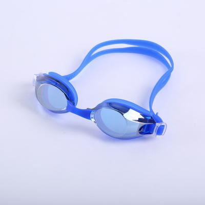 China Summer Sale Silicone Mirror-Coated UV Anti-fog Hot UV Anti-fog Waterproof Protective Swimming Goggles Wholesale Swimming Goggles for sale